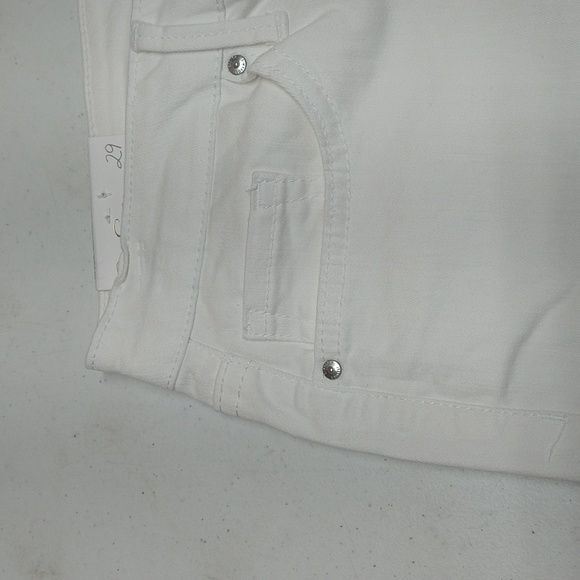 NEW! Jessica Simpson Shape Sculpt Arrow Straight Ankle Ongoing Jeans, White - Picture 4 of 16